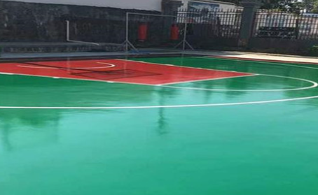 嘉峪关篮球场翻新地面
